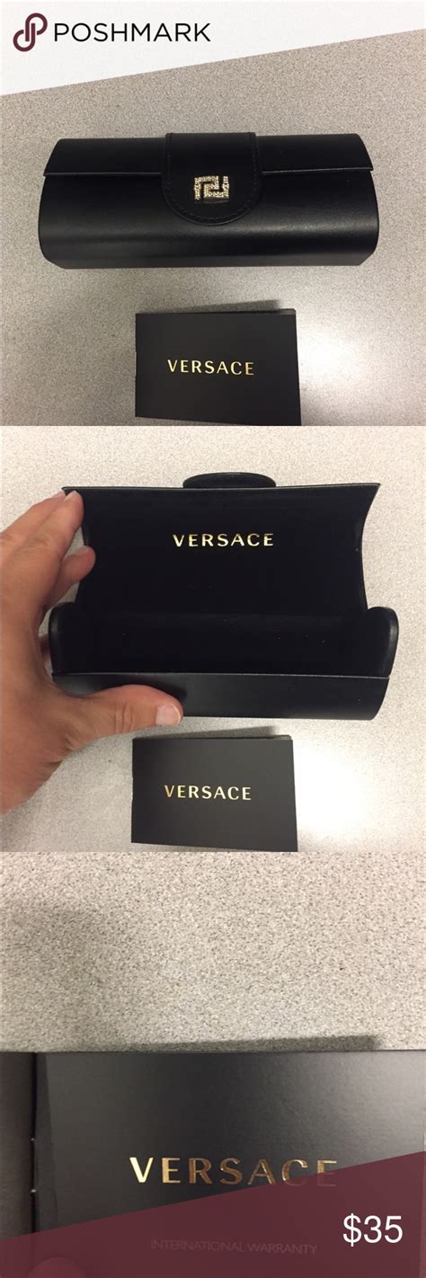 versace sunglasses case